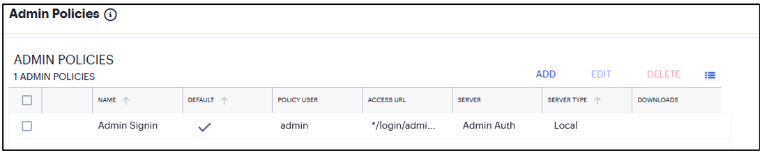 ICS Gateway Administration